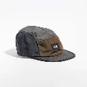 vaga-pacer-running-cap-charcoal-black-brown-front-angle.webp
