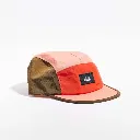 vaga-pacer-running-cap-flamered-coral-brown-front-angle.webp