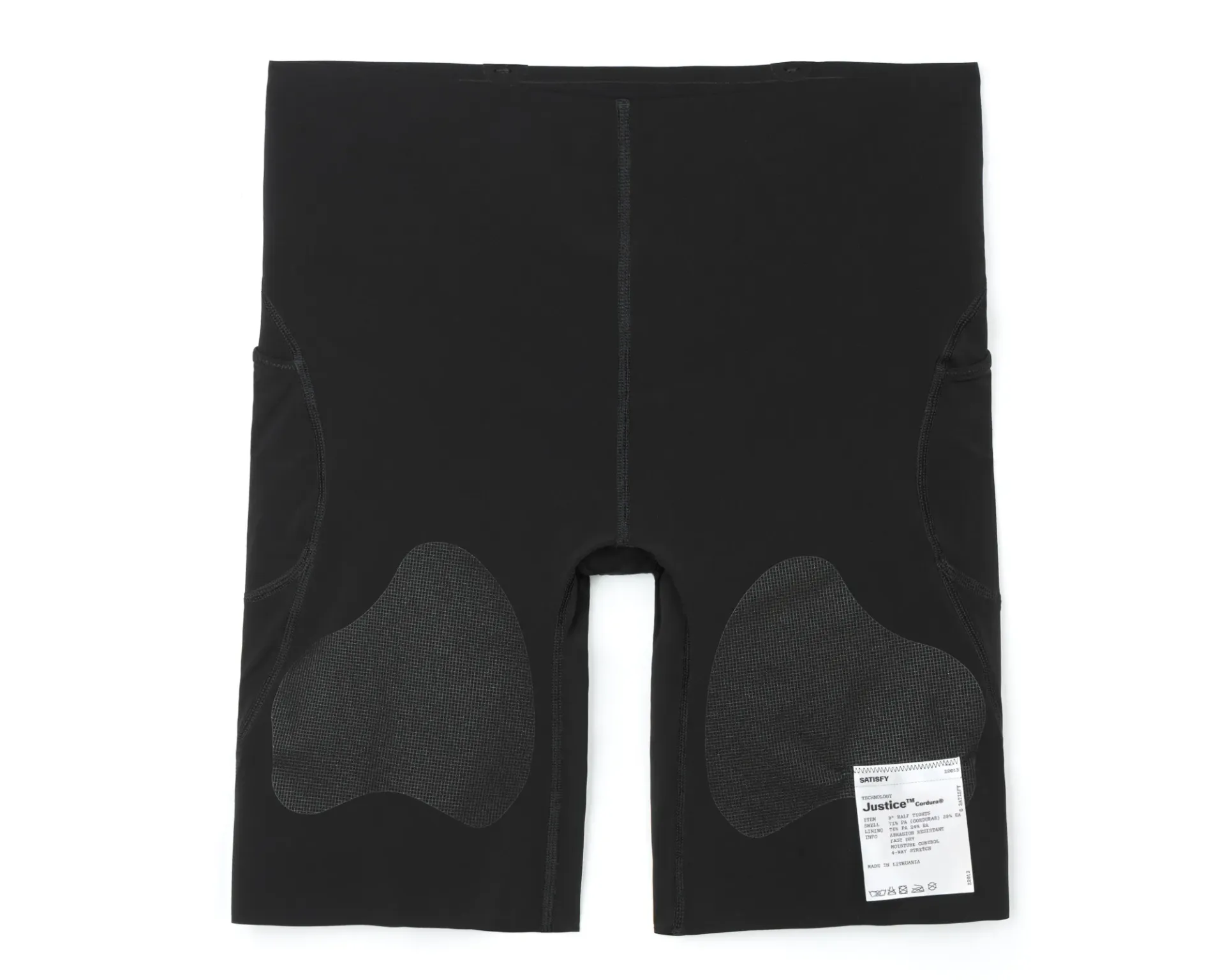 Satisfy W's Justice™ Cordura® 9" Half Tights - Black (S)