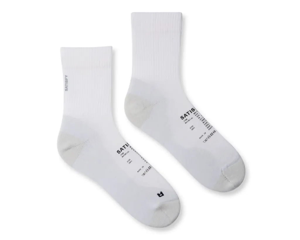 Satisfy Merino Socks Nylon - Off-White (36/38)
