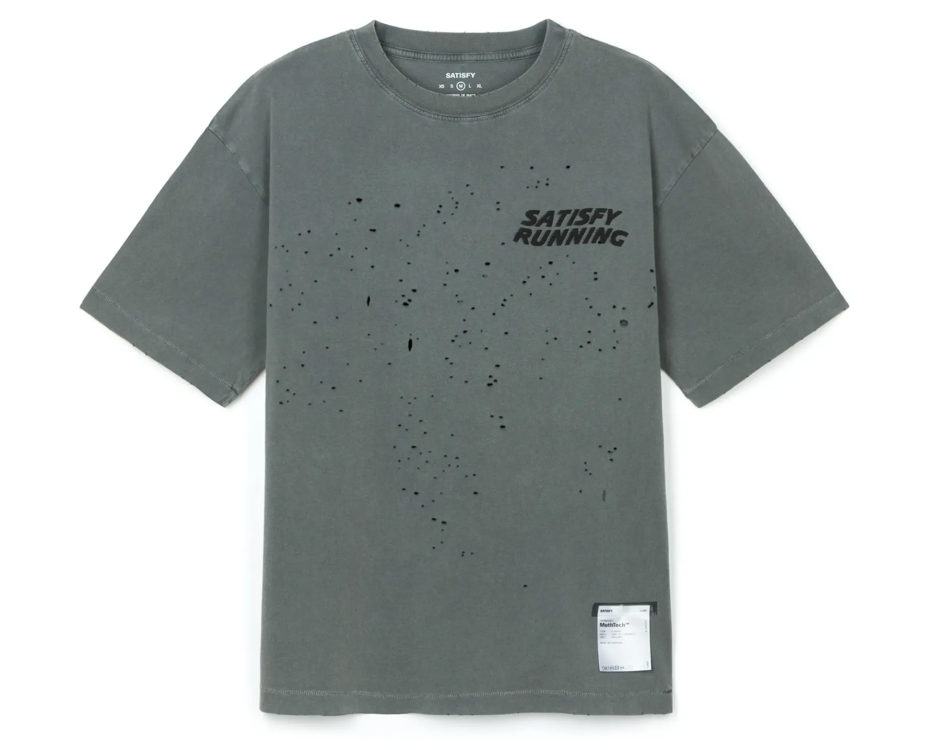 Satisfy M's MothTech™ Faded Black WA (S)