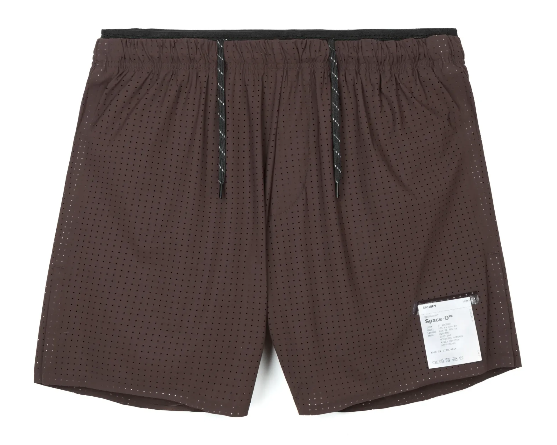 Satisfy M's Space-O 5" Shorts - Deep Mahogany (S)