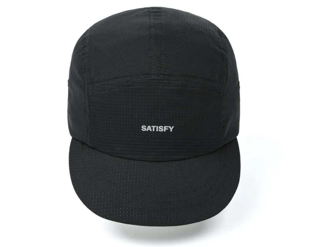 Satisfy Rippy Air Trail Cap - Black SA
