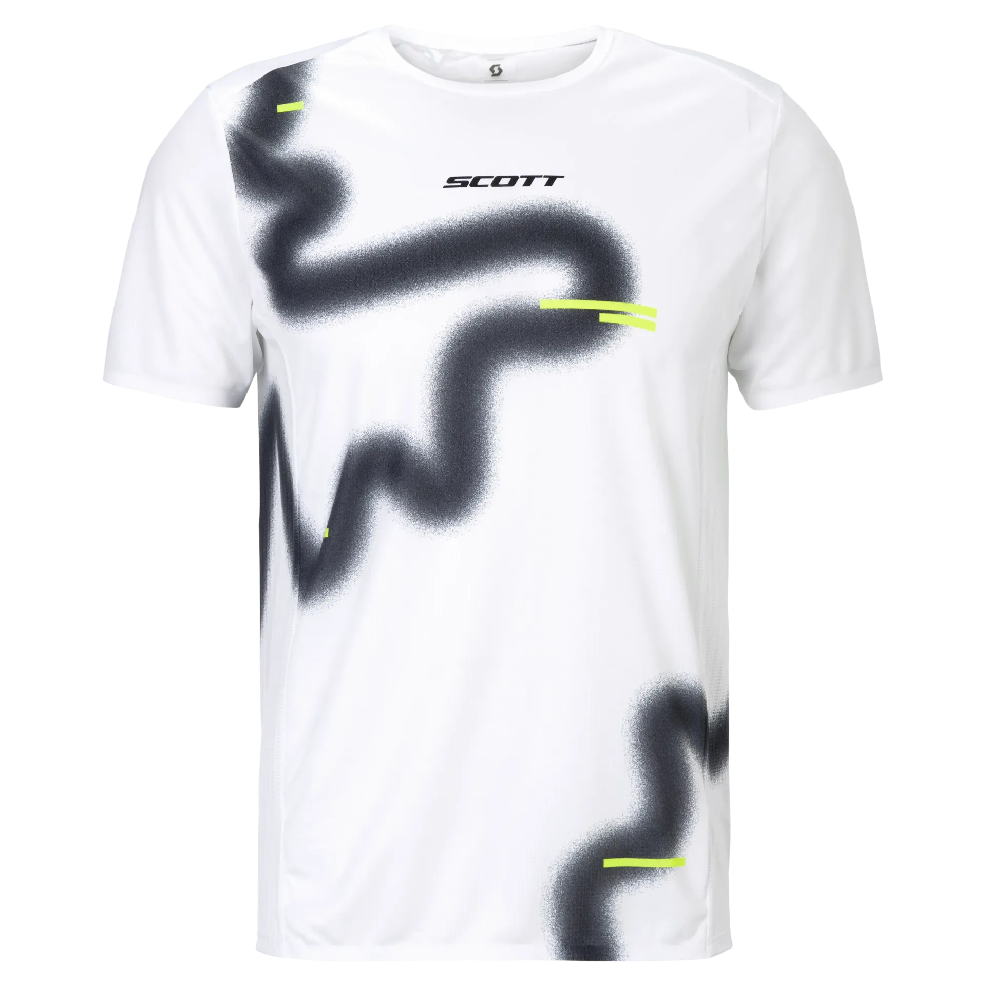 SCOTT Tee M's RC Run SS - White/Black