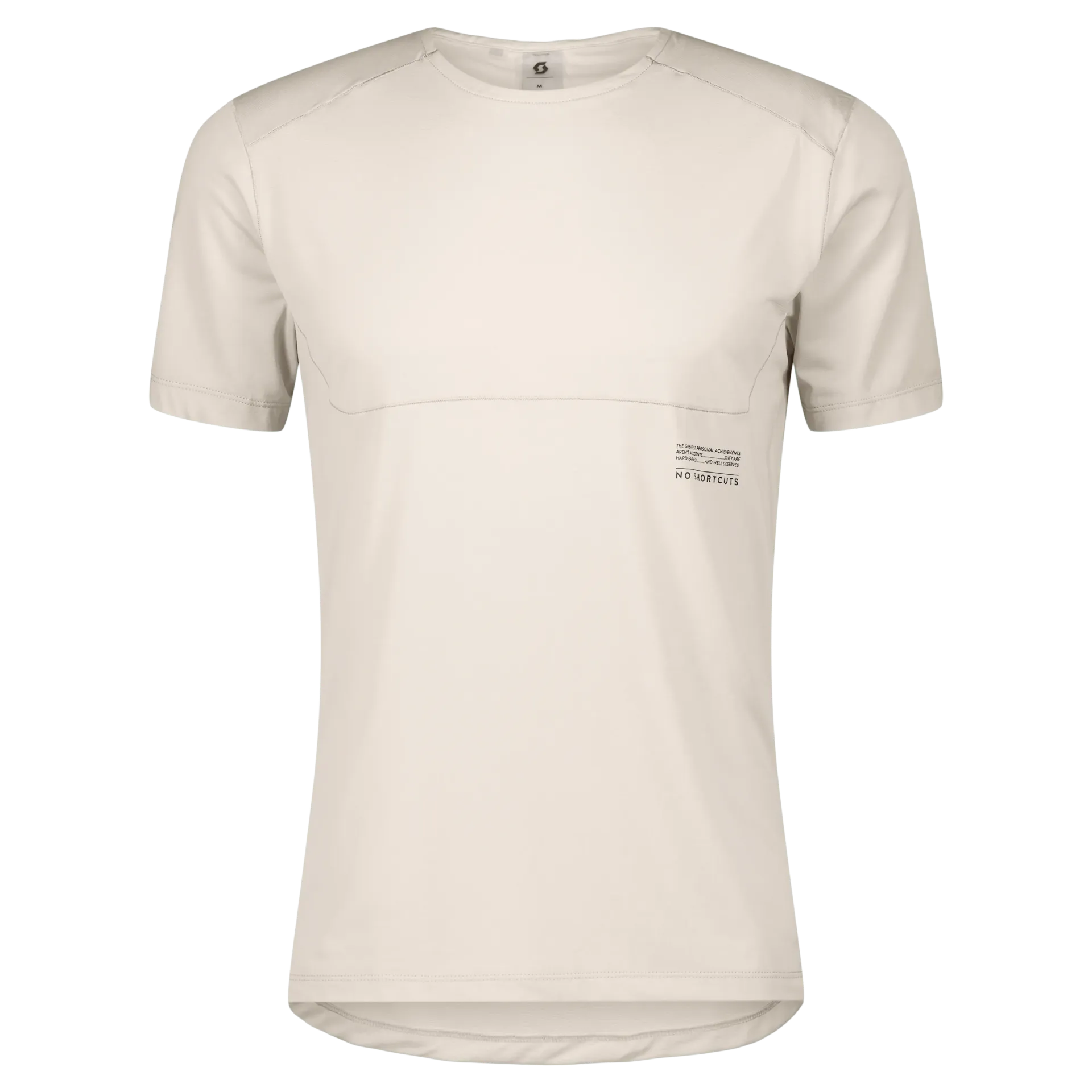 SCOTT Tee M's Endurance Tech SS - Cotton White