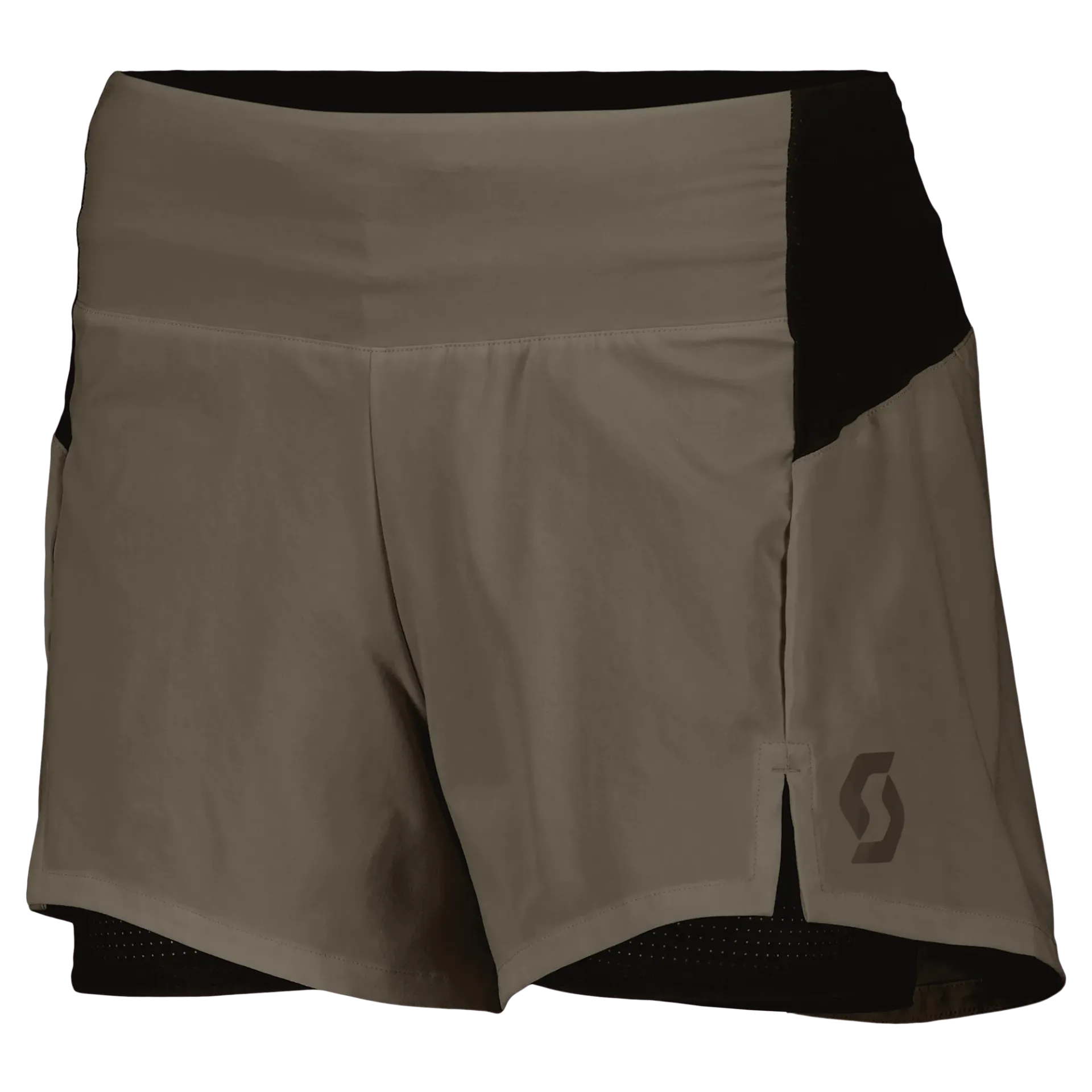SCOTT Hybrid Shorts W's Endurance Tech - Wood Grey/Black (XS)