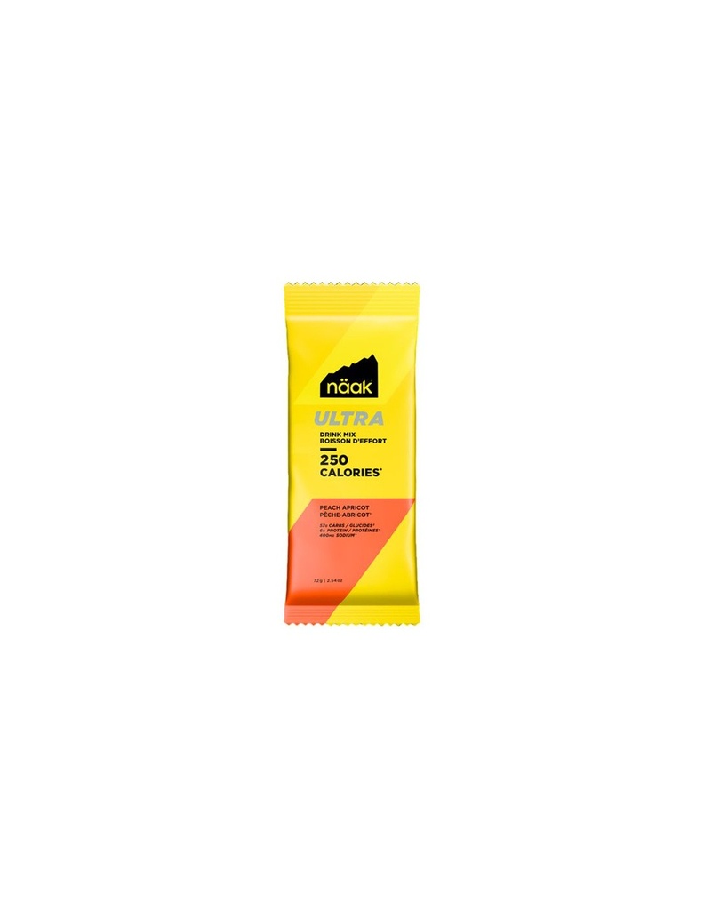 Näak Peach Apricot - Ultra Energy™ Drink Mix - Single Serve 72g