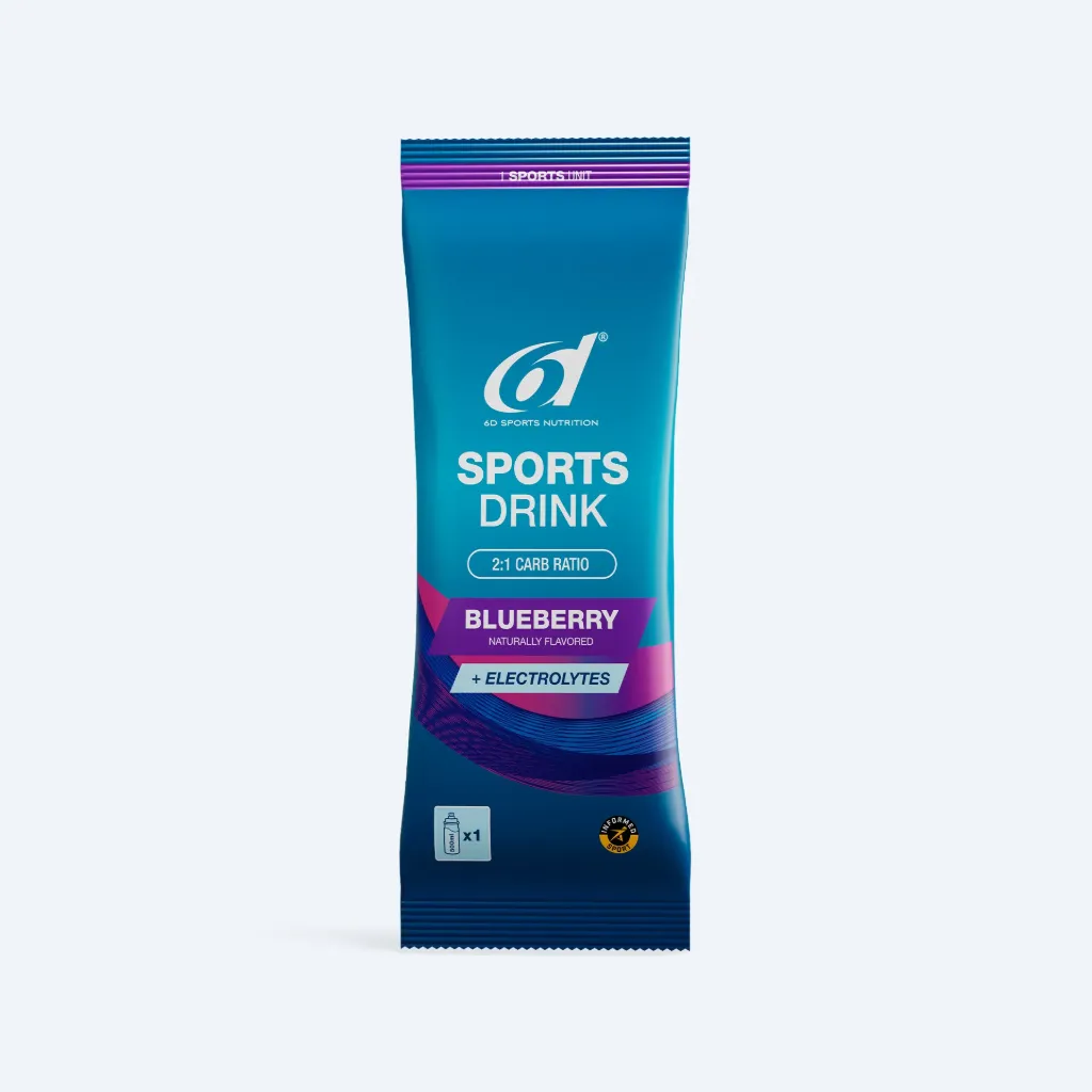 6D Sports Drink - Blueberry 33g Sachet