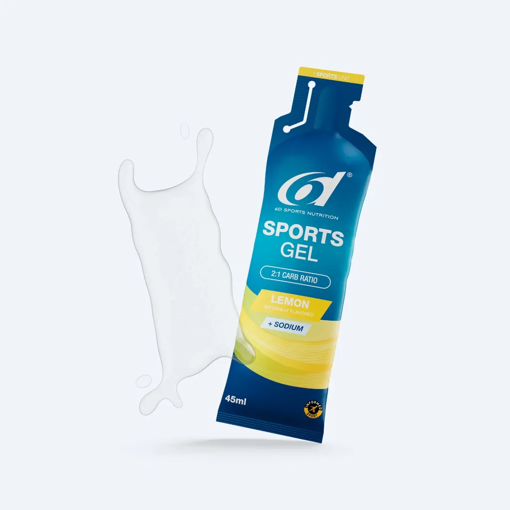 6D Sports Gel - Lemon 45ml