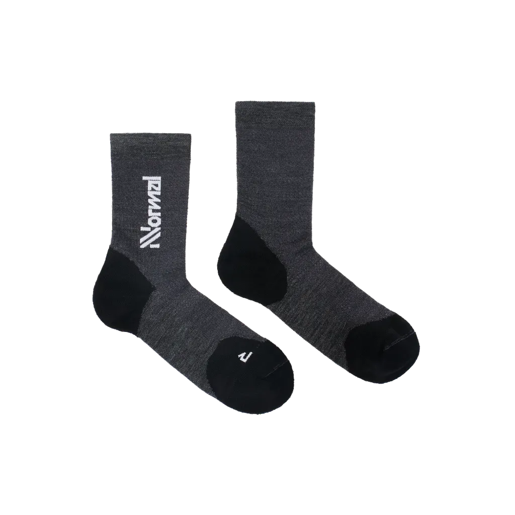 Nnormal Merino Sock Black (S)