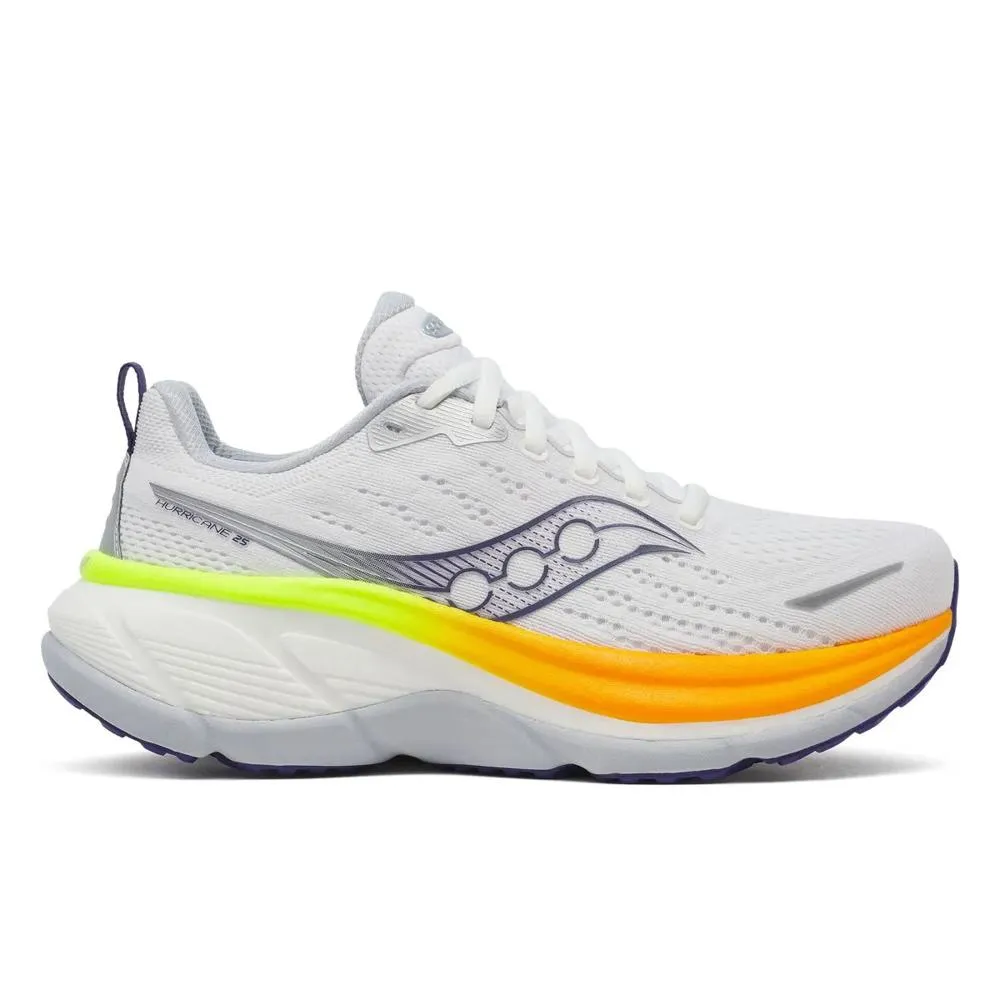 Saucony Shoe W's Hurricane 25 - White/Frigid (35.5)