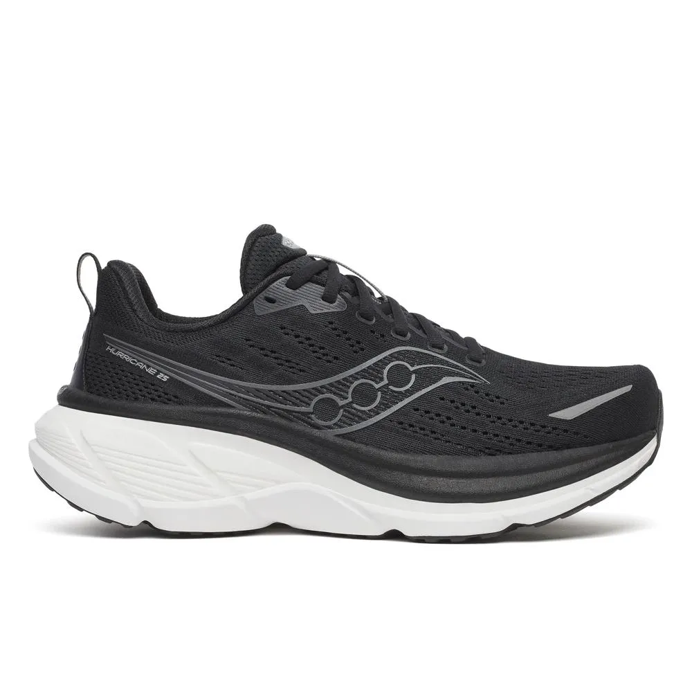Saucony Shoe M's Hurricane 25 - Black/White (40)