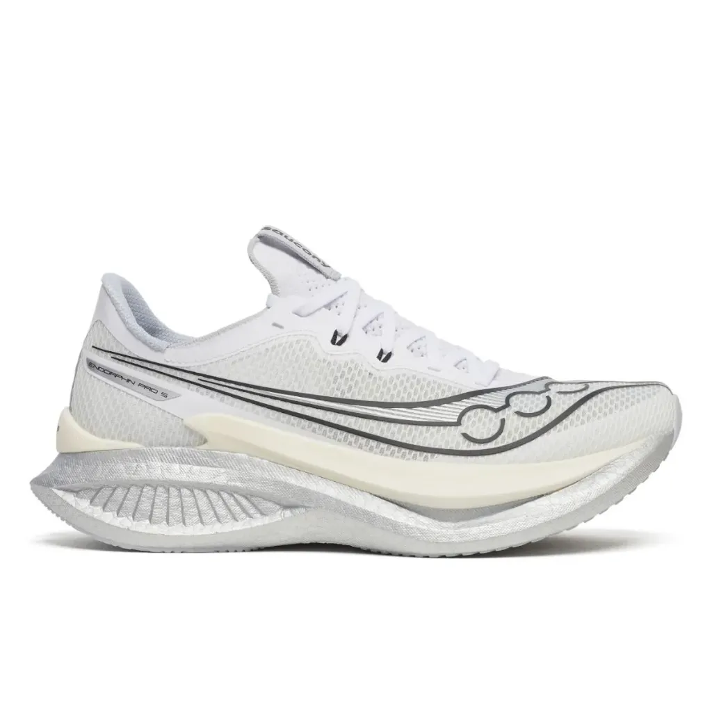Saucony Shoe M's Endorphin Pro 5 - White/Black