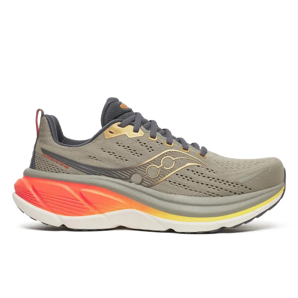 Saucony Shoe M's Hurricane 25 - Laurel/Fire (40)