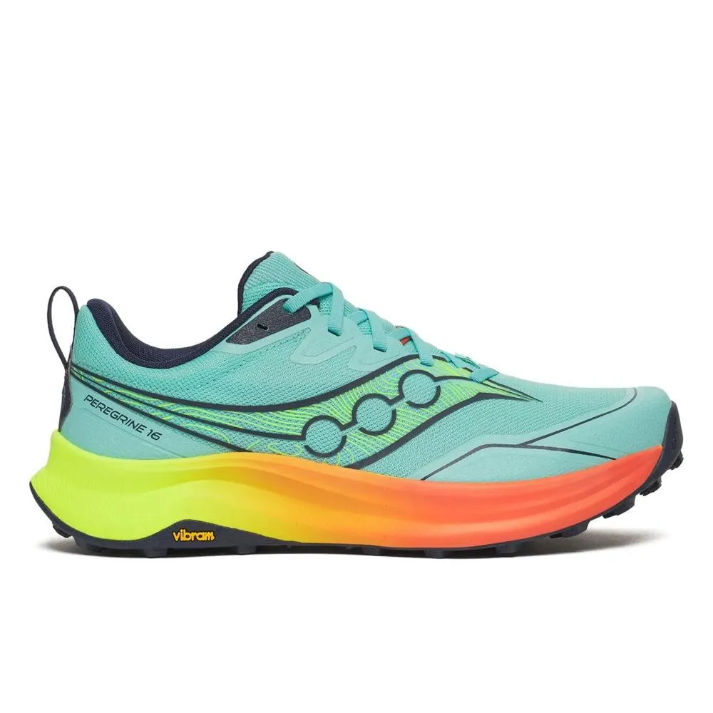 Saucony Shoe M's Peregrine 16 - Splash/Citron (40)
