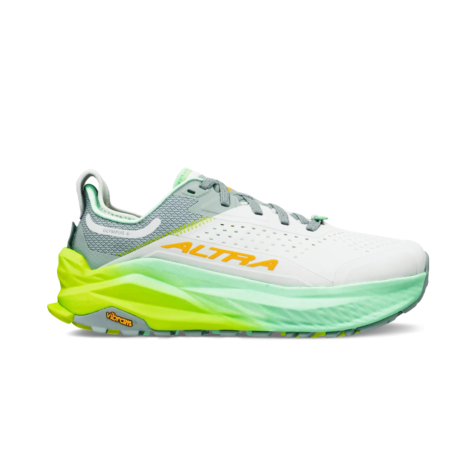 Altra Shoe W's Olympus 6 - Gray/Orange (35.5)