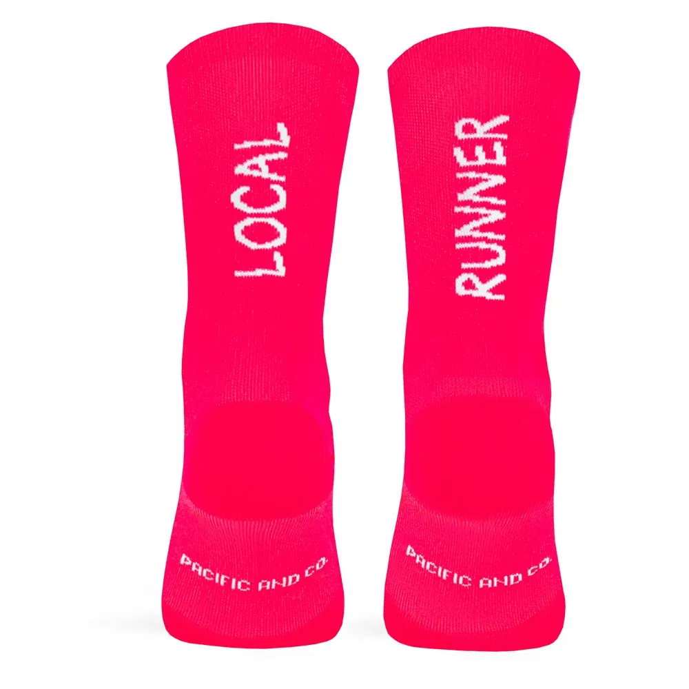 Pacific Socks Local - Coral Neon (37-41)
