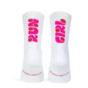 Pacific Socks Run Girl - white