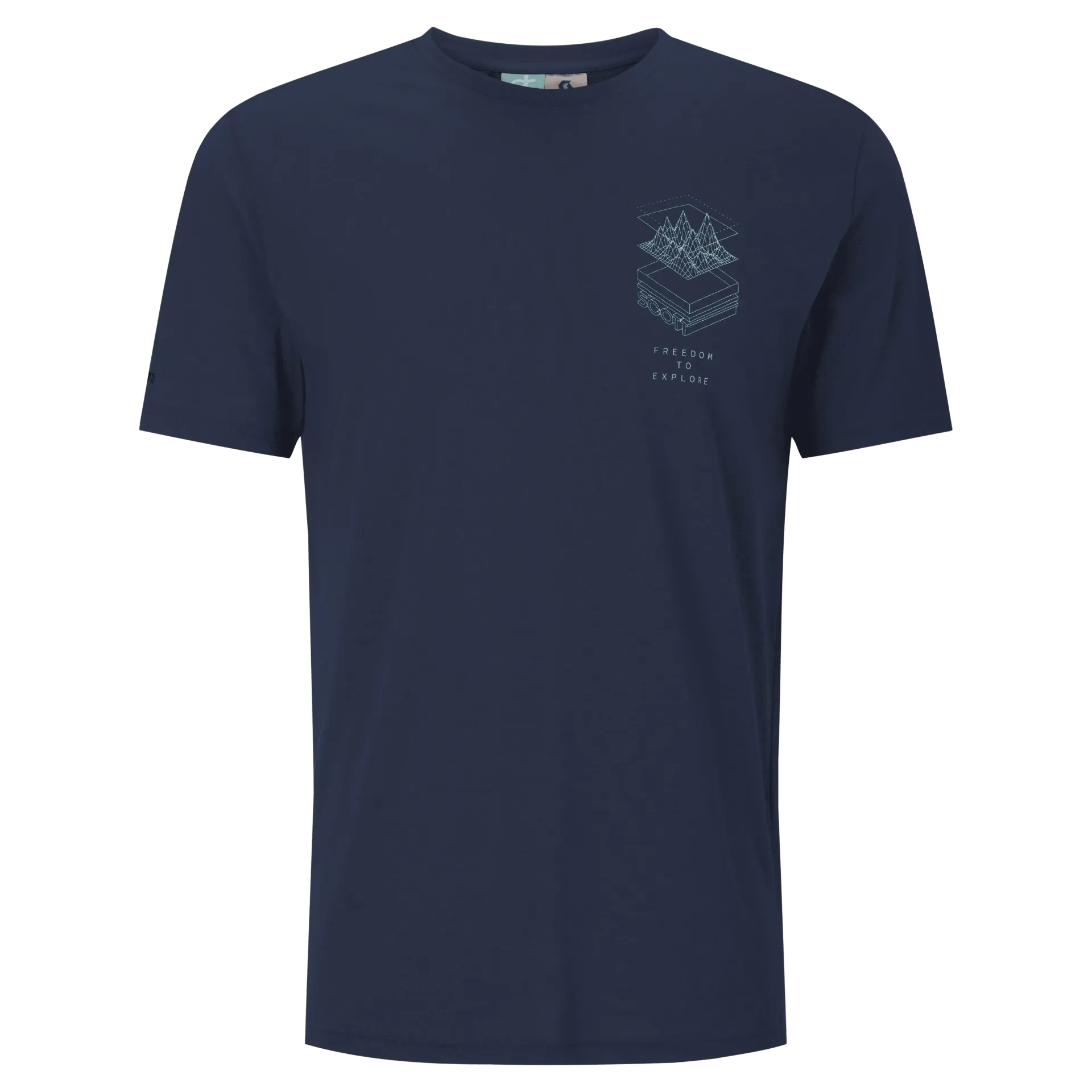 SCOTT Tee M's Defined DRI SS - Dark Blue (S)