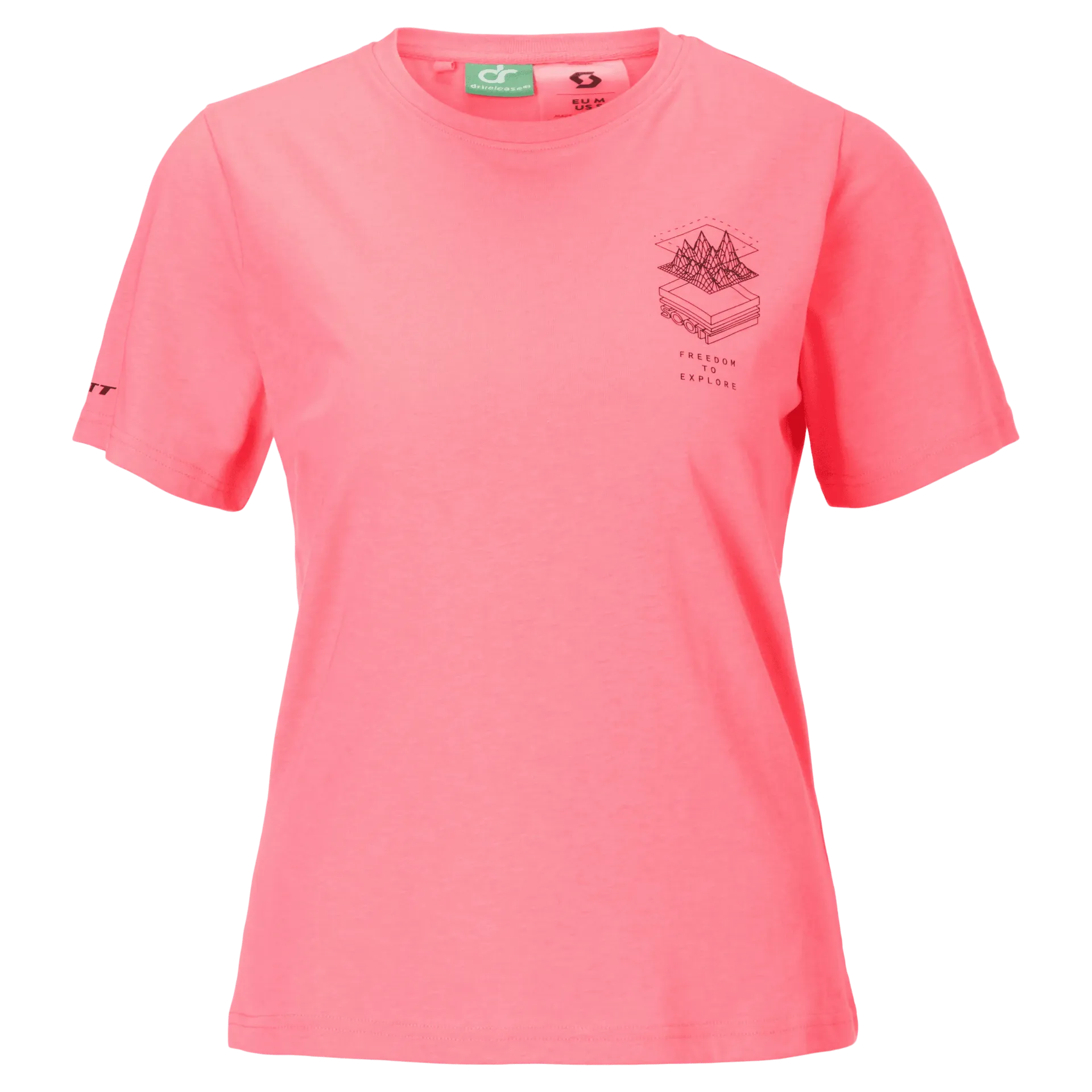 SCOTT Tee W's Defined DRI SS - Digital Pink (XS)