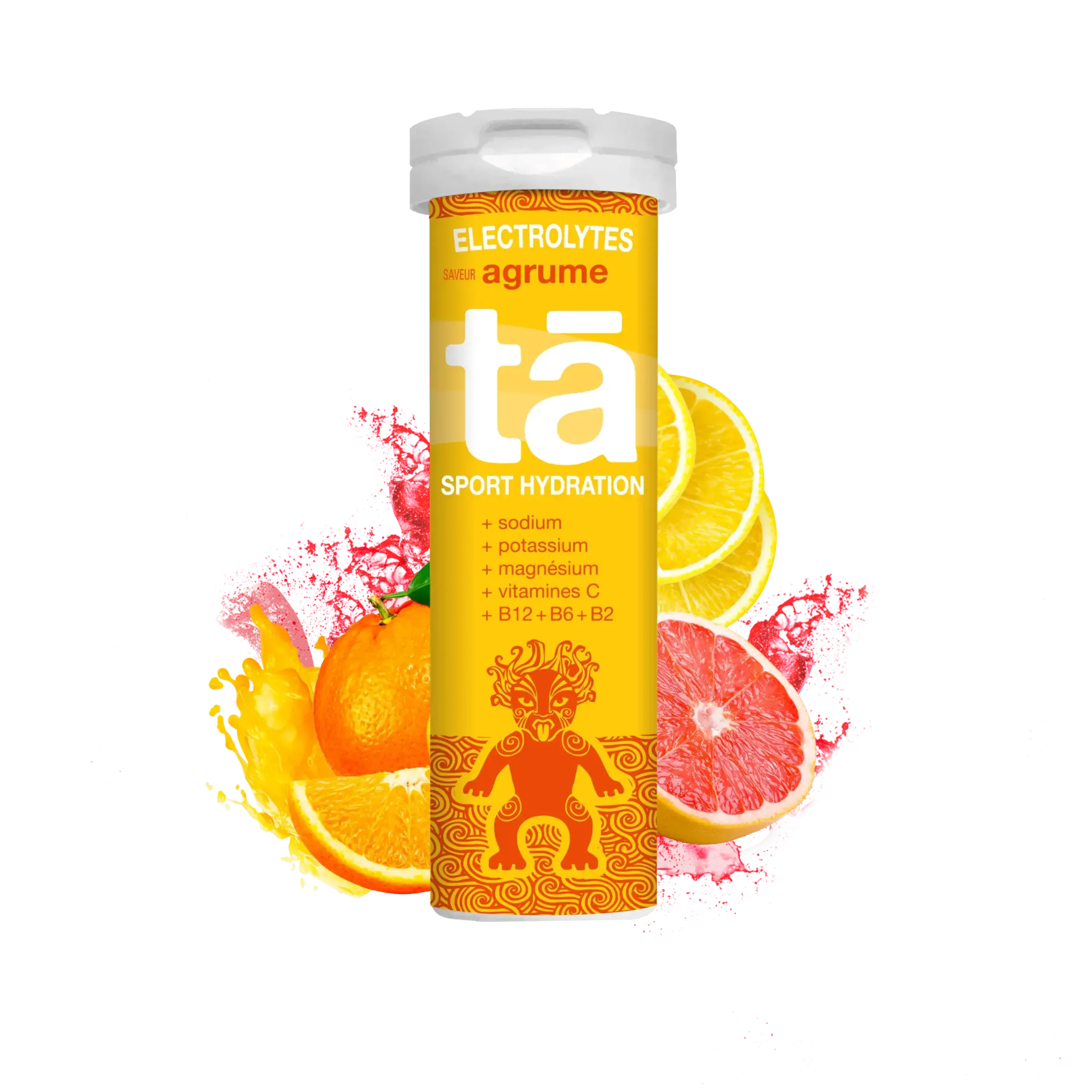 Tā Electrolytes Hydration Tabs - Agrumes