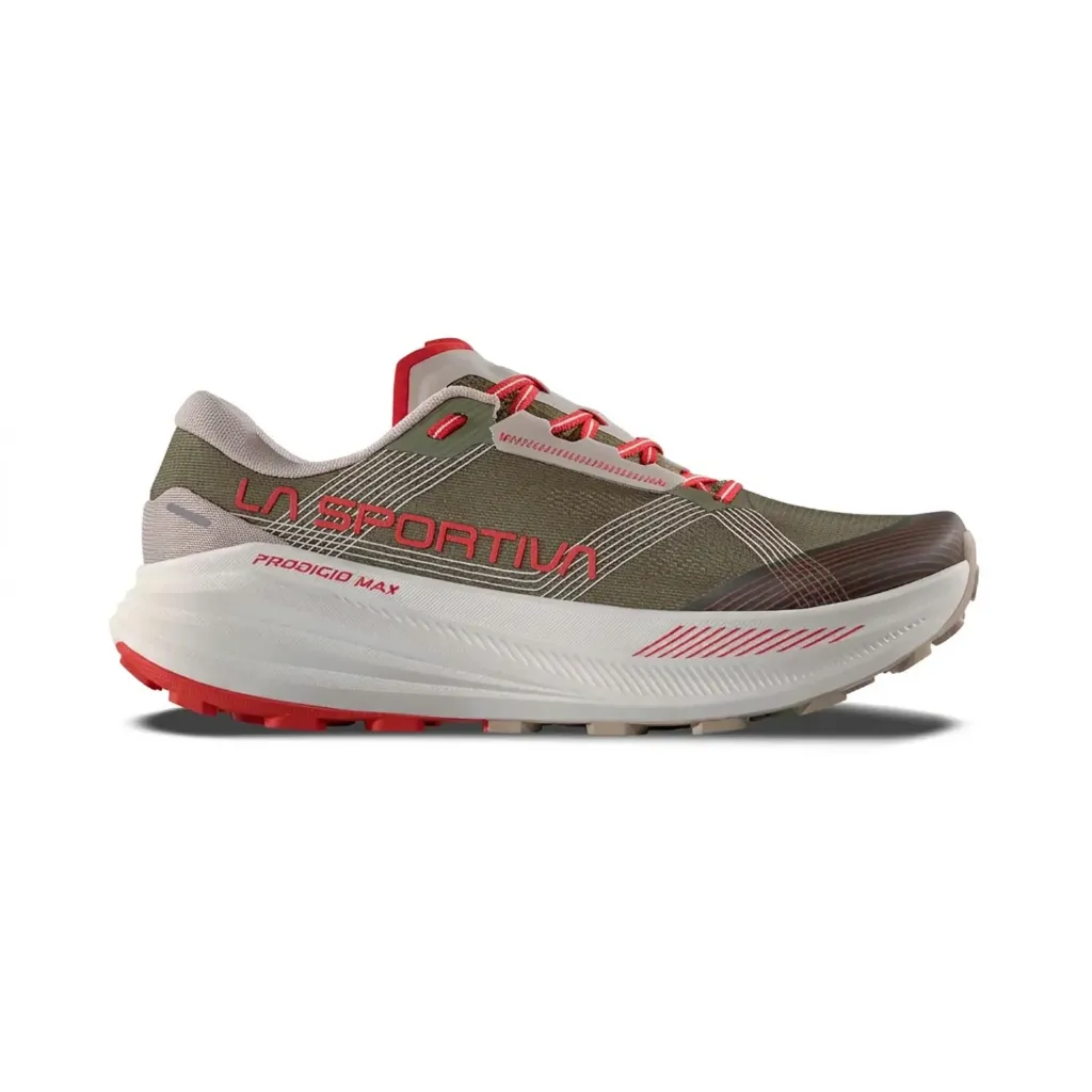 La Sportiva Shoe W's Prodigio Max Woman - Cypress/Mountain Red