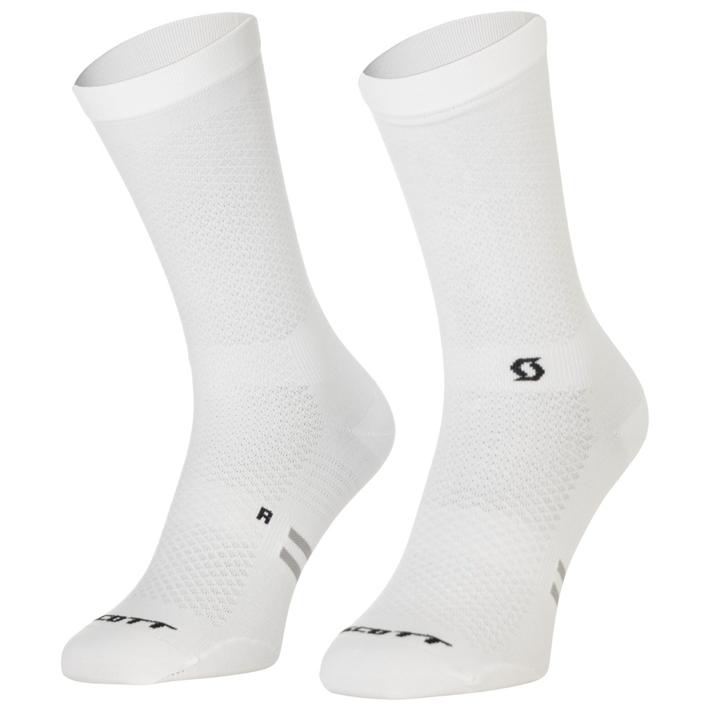 SCOTT Sock Performance Light Crew - White (S)