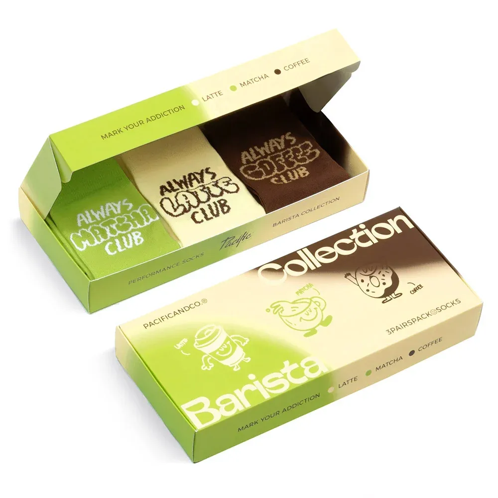Pacific Socks Barista Box (37-41)
