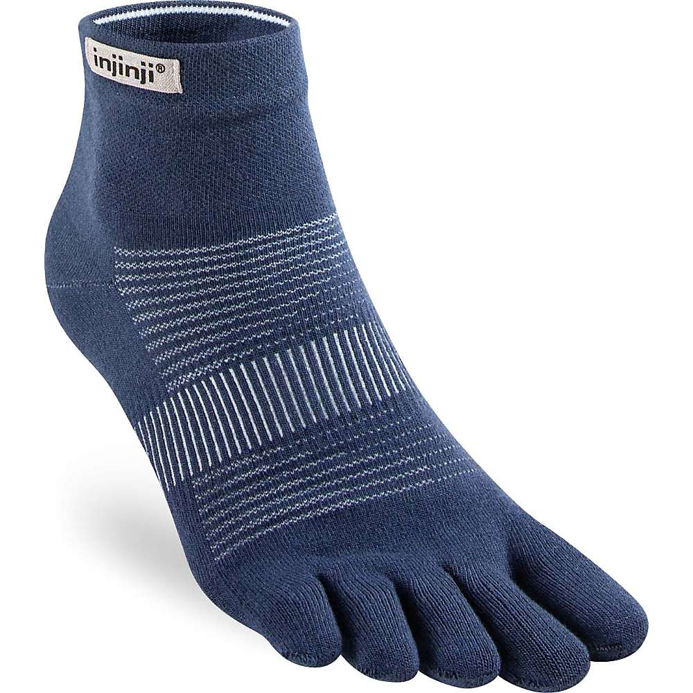 Injinji Run Original Weight Mini-Crew - Navy (S)