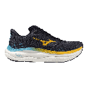 Mizuno Shoe M's Wave Sky 9 - Baritone Blue/Citrus/Capri Breeze